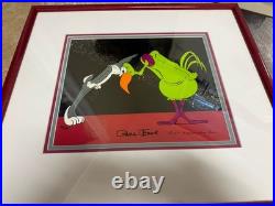 Chuck Jones signed Hare-Way to the Stars Bugs Bunny and Instant Martian