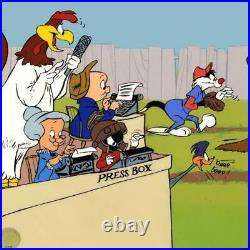 Chuck Jones signed Looney Tunes limited edition Animation art Sandlot COA