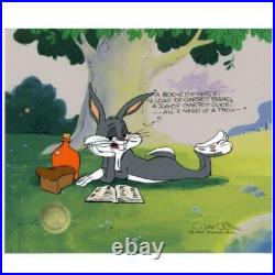 Chuck Jones signed Looney Tunes limited edition art Poetic Bugs COA Chuck Jones signed Looney Tunes limited edition art Poetic Bugs COA