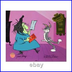 Chuck Jones signed Looney Tunes limited edition art Rabbit Recipes COA