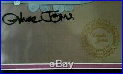 Chuck Jones signed Warner Bros. Daffy Call Me A Cab, Boy #160 of 750. Mint RARE