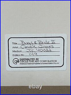 Chuck Jones signed limited edition (149/200) Bugs & Bride II
