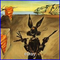 Chuck Jones signed limited edition animation art Persistence Of Carrots COA