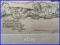 Chuck Jones signed orignal Oversized Telluride Film Festival Poster 1987
