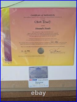 Chuck jones animation cel Hound's Tooth