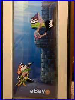 Chuck jones signed animation cel Pepe le pew Romeo and Juliet