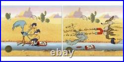 Chuck jones signed road runner and coyote Acme Birdseed' limited edition 10x12