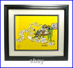 DIRECTOR BUGS Chuck Amouk JONES Bunny Limited Edition Cel Art Signed Cell