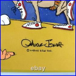 DUCK DODGERS Marvin Martian Bugs Bunny Daffy Duck CHUCK JONES Cel Limited Art