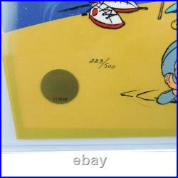 DUCK DODGERS Marvin Martian Bugs Bunny Daffy Duck CHUCK JONES Cel Limited Art DUCK DODGERS Marvin Martian Bugs Bunny Daffy Duck CHUCK JONES Cel Limited Art