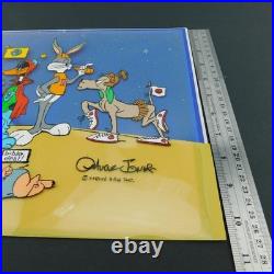 DUCK DODGERS Marvin Martian Bugs Bunny Daffy Duck CHUCK JONES Cel Limited Art
