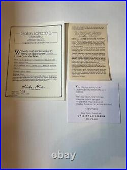 DUCK DODGERS TRIO Marvin Martian Daffy K-9 Limited Edition Cel /Chuck Jones Auto