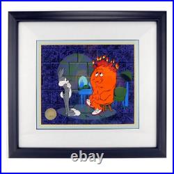 DYNAMITE HARE Chuck Jones Signed Gossamer Bugs Bunny Cel Looney Tunes Limited