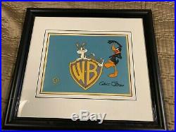 Daffy Duck Bugs Bunny Gremlins 2 Signed by Chuck Jones