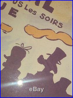 Daffy Duck Moulin Rouge La Goulue By Chuck Jones Personalized / Signed Ltd Litho