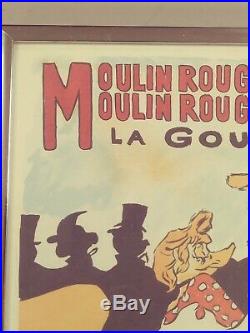 Daffy Duck Moulin Rouge La Goulue By Chuck Jones Personalized / Signed Ltd Litho