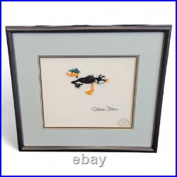 Daffy Duck Original Framed WB Chuck Jones Film Cel 18x16.5 Frame