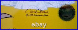 Daffy Duck & Porky Pig Robin Hood, Bow and Error Cel 500/500 Chuck Jones Signed