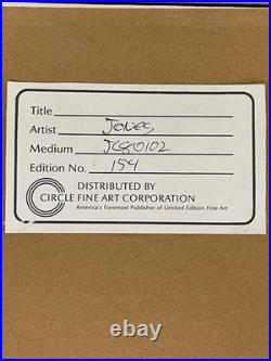 Daffy Duck Warner Bros Limited Edition Cel Signed Chuck Jones 154/200 1986