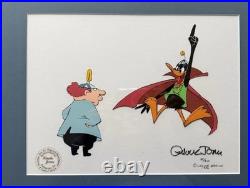Daffy Duck and Dr. Hi Chuck Jones Cel Signed Limited Edition Art Dodgers