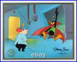 Daffy Duck and Dr. Hi Chuck Jones Cel Signed Limited Edition Art Dodgers