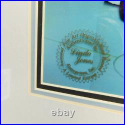 Daffy Duck and Dr. Hi Chuck Jones Cel Signed Limited Edition Art Dodgers