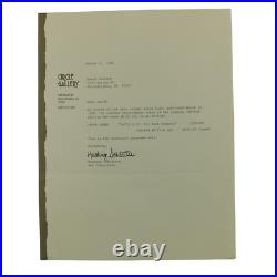 Daffy Duck and Dr. Hi Chuck Jones Cel Signed Limited Edition Art Dodgers