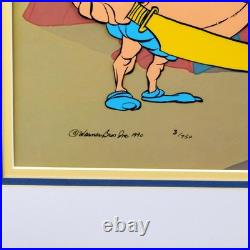 Daffy Duck and Hassan Chuck Jones Cel Call Me A Cab Animation Signed Art