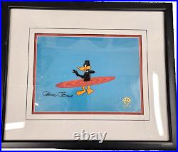 Daffy Duck signed By Chuck Jones Gremlins 2 Production cell