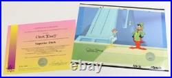 Daffy Superior Duck Production Cel Chuck Jones Signed OPC 1995