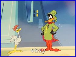 Daffy Superior Duck Production Cel Chuck Jones Signed OPC 1995