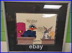 Daffy and Buggs Bunny signed and numbered Chuck Jones