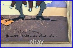 Dead Duck Daffy Chuck Jones Cel Signed Looney Tunes Limited Edition
