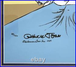 Dr Bugs and Sick Carrot. CHUCK JONES SIGNED LIMITED EDITION CEL (1989)