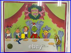 Dr Suess The Grinch Stole Christmas WHO CHRISTMAS FEAST Signed ByChuck Jones