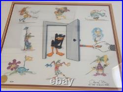 Ducks amuck chuck jones signed art w coa