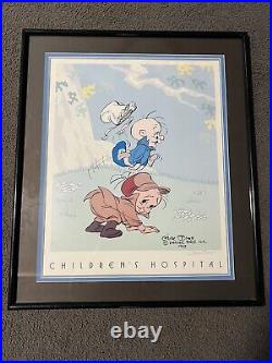 Elmer Fudd Art Print Collectible Chuck Jones Hand Signed Numbered! RARE