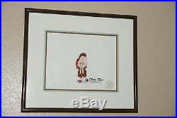 Elmer Fudd Jc5931 Chuck Jones Signed Original Animation Cel Hand-painted Framed