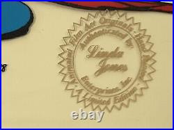 Extremely Rare Bugs Bunny and Toro the Bull cel, signed by Chuck Jones