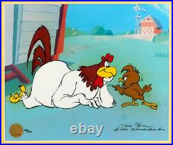 FOGHORN Chuck Jones Signed Cel Limited Edition Art Looney Tunes Cell