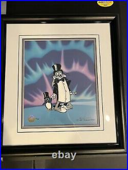 FRIGID HARE II Bugs Bunny Looney Tunes Chuck Jones Signed Limited Cel Art Cell