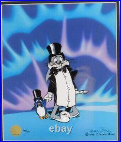 FRIGID HARE II Bugs Bunny Looney Tunes Chuck Jones Signed Limited Cel Art Cell