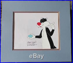 Father of the Bird 1997 Production Cel Signed By Chuck Jones & Stephen Fossati