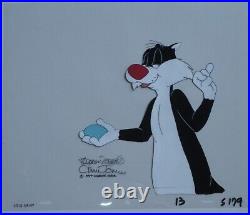 Father of the Bird Production Cel and LE Print Signed Chuck Jones & S Fossatti