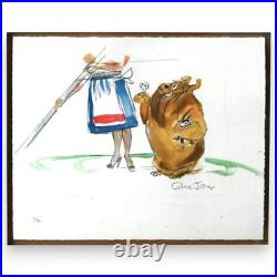 Feed The Kitty Chuck Jones Signed Giclee Limited Art Marc Anthony Kitty Feed The Kitty Chuck Jones Signed Giclee Limited Art Marc Anthony Kitty