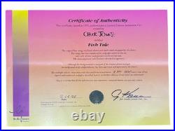 Fish Tale Daffy Duck Chuck Jones Animation Cel Looney Tunes Art