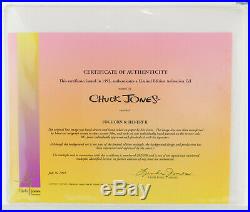 Foghorn Leghorn & Henry Chicken Hawk CHUCK JONES Limited Edition Signed Cel Art
