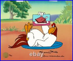 Foghorn Leghorn Maurice Noble SIGNED Ltd Ed Cel of 100 Looney Tunes WB 2001 OH
