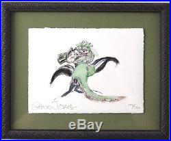 Framed Pepe Le Pew Aromantic Limited Ed. Giclee Signed by Chuck Jones