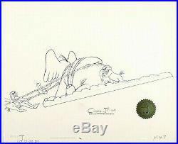 GREAT! HORTON HEARS A WHO 1970 SIGNED CHUCK JONES Original PRODUCTION DRAWING